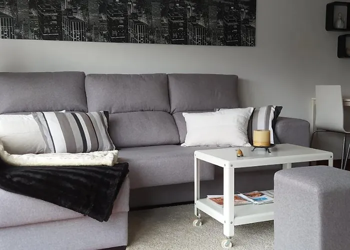 Moderno Y Luminoso 2 Con Todas Comodidades En Ciudad Apartment Pontevedra